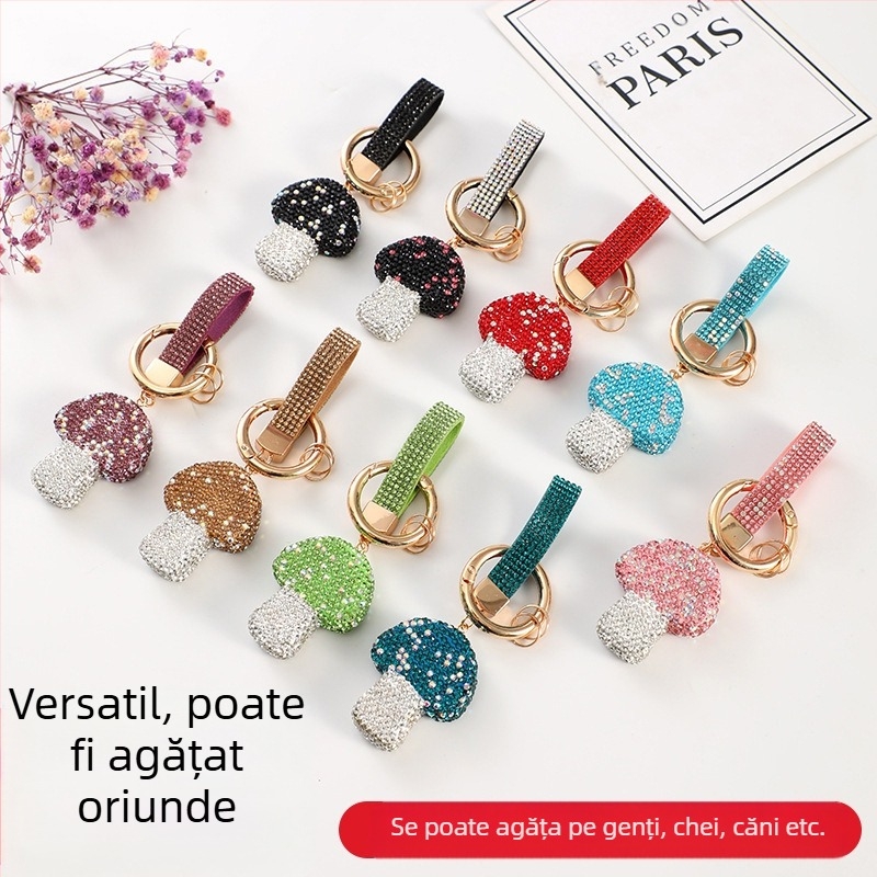 Breloc cu diamant Amazon, geantă, ornamente DIY, cadouri mici, Europa și Statele Unite, producători rafinați de pandantive pentru chei auto, en-gros