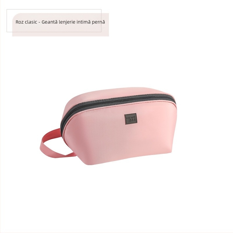 Suport de depozitare pentru călătorii, stil coreean, material textil, geantă de depozitare portabilă pentru lenjerie intimă pentru femei, geantă de depozitare trei-în-unu