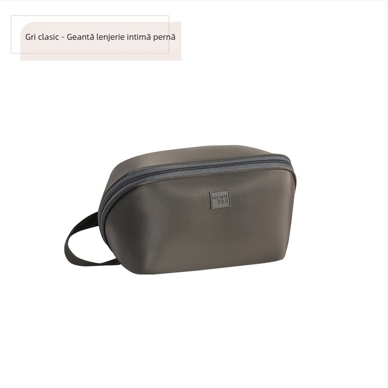 Suport de depozitare pentru călătorii, stil coreean, material textil, geantă de depozitare portabilă pentru lenjerie intimă pentru femei, geantă de depozitare trei-în-unu