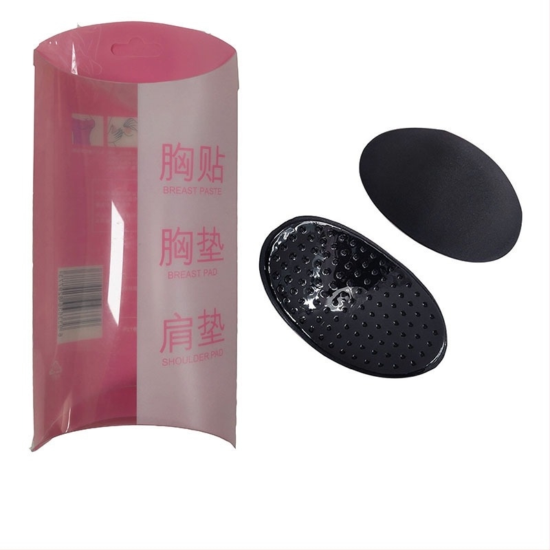 Umăr pernă artefact unghi drept umăr frumusețe umăr invizibil respirabil silicon fals umăr transparent burete anti-alunecare unisex umăr pernă