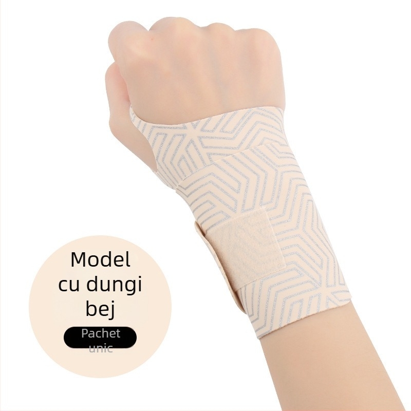 Protecție pentru încheietura mâinii, teacă subțire anti-entorsă pentru vară, protecție pentru încheietura mâinii, teacă sport pentru badminton, cu fixare a articulațiilor de întindere