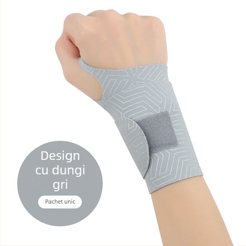 Protecție pentru încheietura mâinii, teacă subțire anti-entorsă pentru vară, protecție pentru încheietura mâinii, teacă sport pentru badminton, cu fixare a articulațiilor de întindere