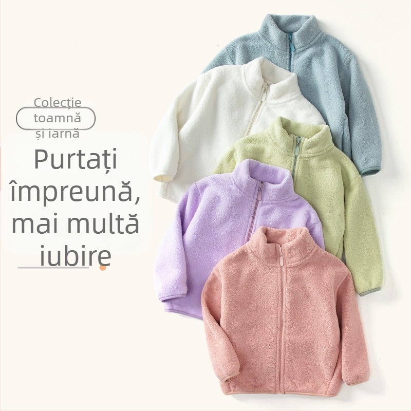 [Rochie pentru părinți] Moale! Nuo Ji Ji! Haină de pluș pentru copii, cu guler înalt, călduroasă, pentru adulți, wy2301