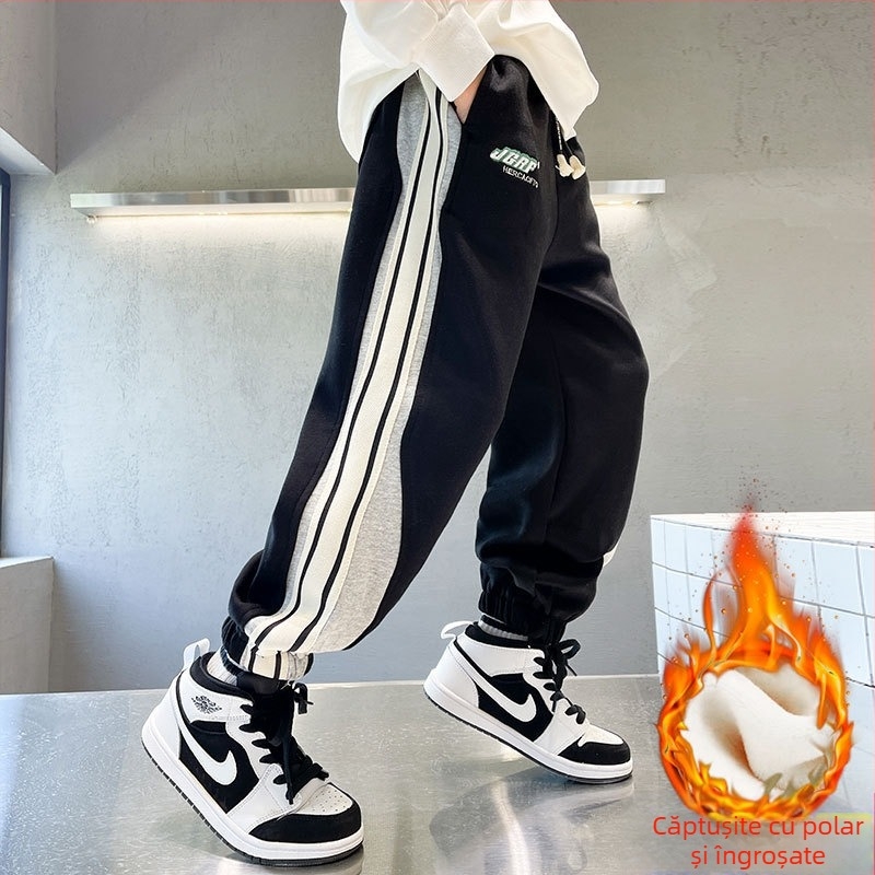 Pantaloni de catifea pentru băieți, toamna și iarna 2022, îmbrăcăminte nouă pentru copii, îmbrăcăminte de iarnă, pantaloni sport pentru copii, pantaloni de trening pentru copii mari, pantaloni casual pentru băieți