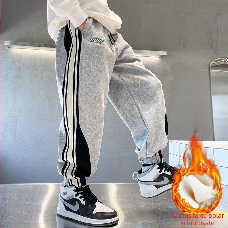 Pantaloni de catifea pentru băieți, toamna și iarna 2022, îmbrăcăminte nouă pentru copii, îmbrăcăminte de iarnă, pantaloni sport pentru copii, pantaloni de trening pentru copii mari, pantaloni casual pentru băieți