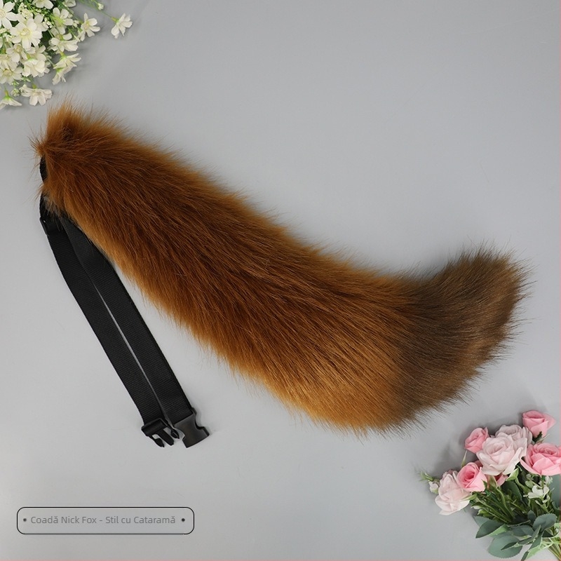 Fox Nick Headband cosplay Comic-Con recuzită bijuterii accesorii de păr drăguț plus bandă de susținere simulare bestie ureche accesorii de păr