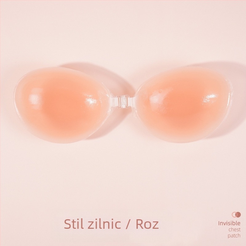 Autocolante invizibile pentru piept din silicon, pentru fotografii de nuntă, autocolante push-up pentru piept, autocolante invizibile pentru sâni, sutien invizibil