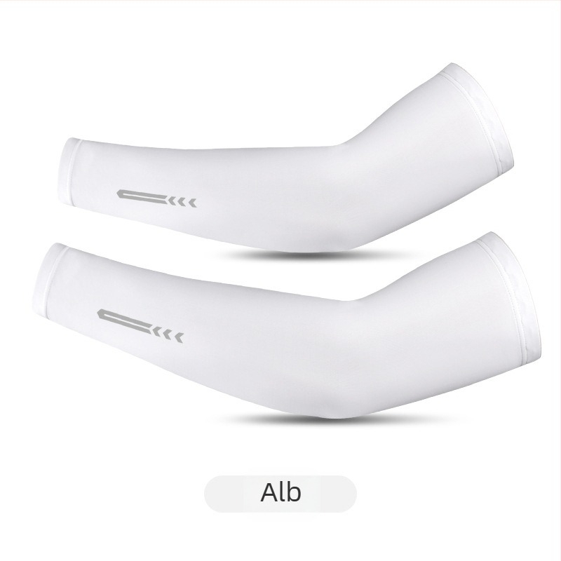 Manșoane reflectorizante pentru protecție solară Ice Silk, en-gros, pentru bărbați și femei, protecție UV de vară, condus, pescuit, alergare nocturnă, subțire