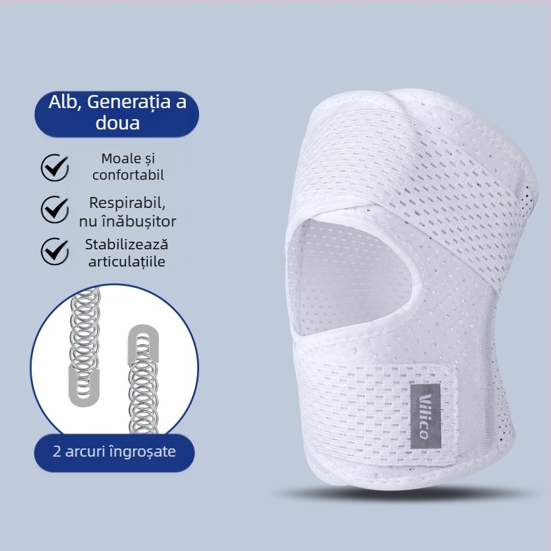 Genunchiere de menisc din a șasea generație din Japonia pentru sport, alergare, baschet, alpinism, protecție pentru articulația genunchiului, centură rotulară, respirabilă și ușoară