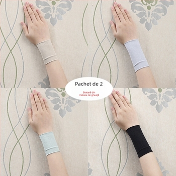 Brățară sport subțire de vară direct din fabrică, curea de încheietură cool pentru bărbați și femei, fitness, absorbant de transpirație, respirabil, cu manșon de gheață, acoperire pentru cicatrici, en-gros