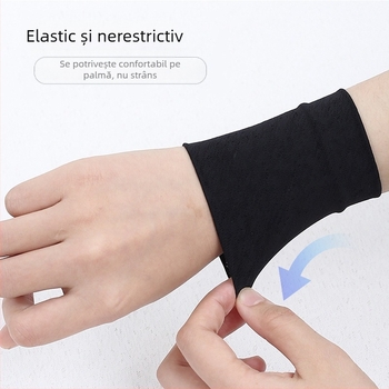 Brățară sport subțire de vară direct din fabrică, curea de încheietură cool pentru bărbați și femei, fitness, absorbant de transpirație, respirabil, cu manșon de gheață, acoperire pentru cicatrici, en-gros