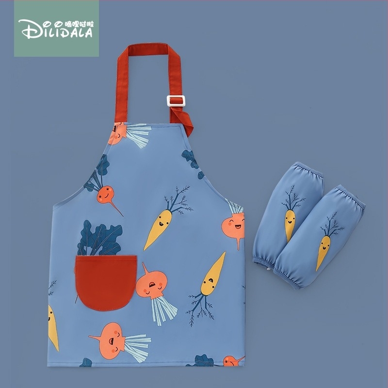 Șorț pentru bebeluși, impermeabil, pentru băieți și copii, pentru pictură, bluză anti-murdar, pentru haine de pictură fete, inversă, îmbrăcat, doar pentru studenți la artă
