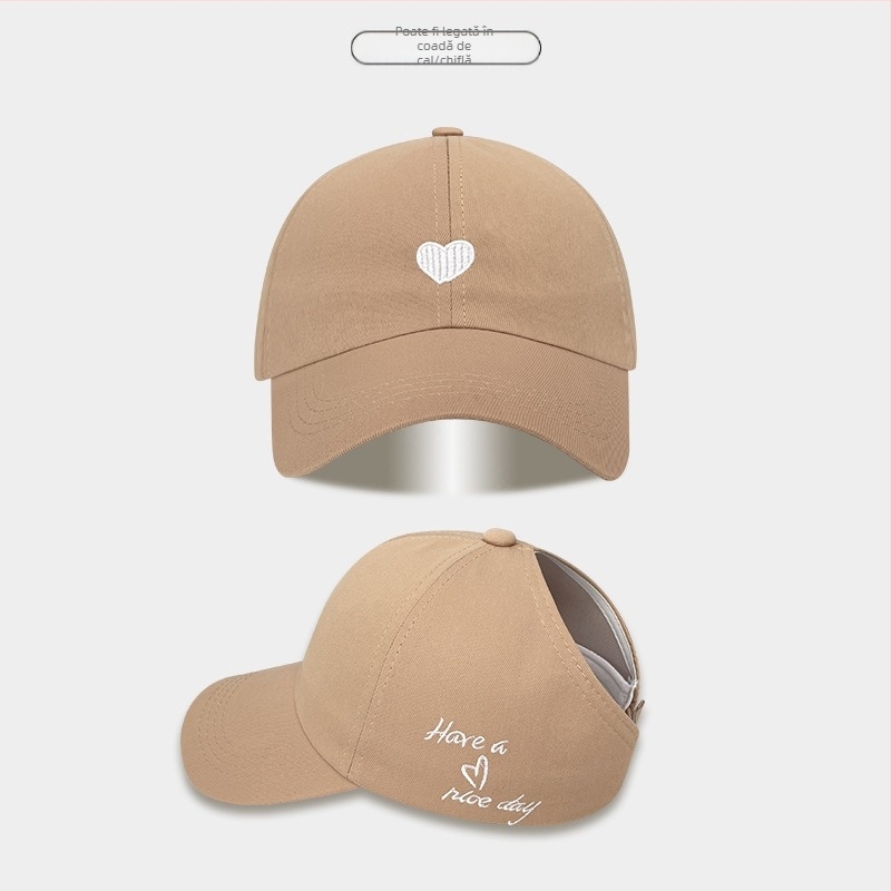 Șapcă de baseball pentru copii, șapcă de vară cu coadă de cal, șapcă goală pentru fete, șapcă de protecție solară la modă pentru bebeluși
