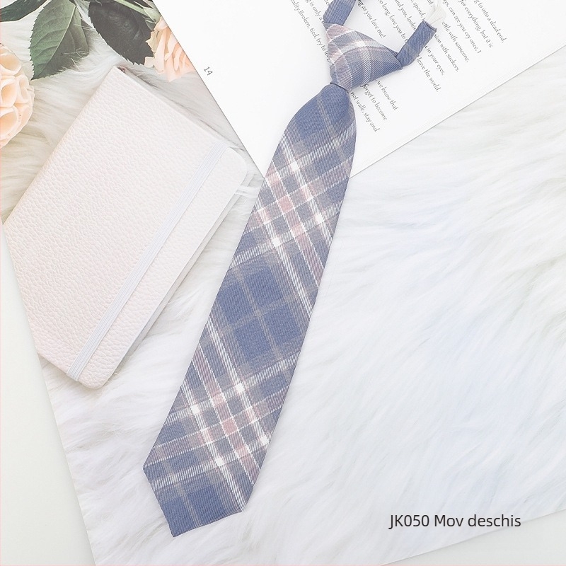 Stil japonez în carouri negru papion guler șir femei guler flori stil colegiu panglică JK arc cămașă costum de marinar