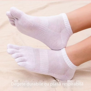 Șosete de vară pentru bărbați, din bumbac, cu vârf scurt, subțire, decupat, respirabil, absorbant de transpirație, vârf despicat, vânzare directă din fabrică
