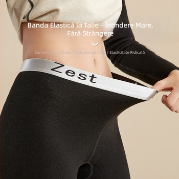 Costum interior cald pentru bărbați și femei, stil nou, plus mărime, căptușit cu fleece, îngroșat, rezistent la frig, simplu, all-match, haine și pantaloni de toamnă