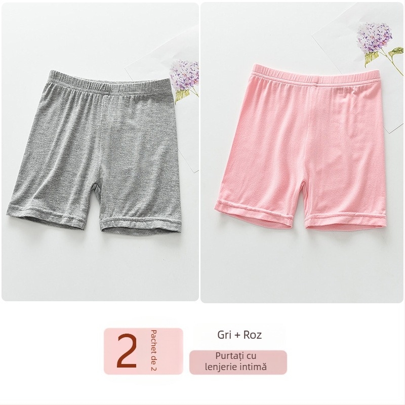 Pantaloni de siguranță pentru fete, primăvara și vara, noi, anti-alergare, lumină, vară subțire, pentru bebeluși, asigurare pentru copii, plus pantaloni scurți între picioare pentru fete