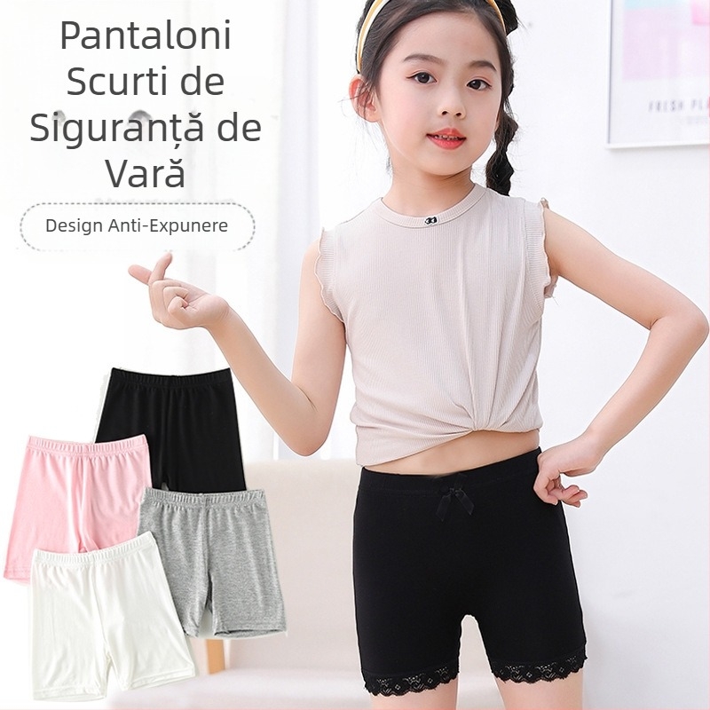 Pantaloni de siguranță pentru fete, primăvara și vara, noi, anti-alergare, lumină, vară subțire, pentru bebeluși, asigurare pentru copii, plus pantaloni scurți între picioare pentru fete
