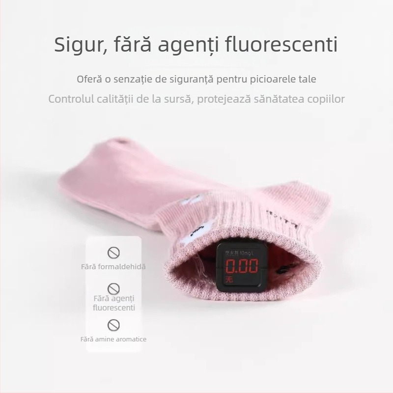 Șosete noi pentru copii de toamnă și de iarnă, în șosete tubulare pentru copii, pieptănate din bumbac, desene animate, pentru bărbați și femei, șosete pentru copii mari, clasa A, en-gros