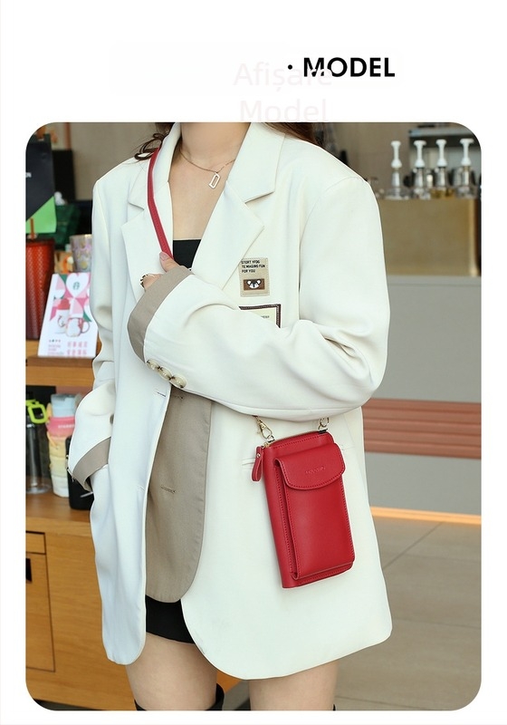 Portofel mini pentru telefon mobil, geantă de mână de lux pentru femei, design de nișă, all-match, mini geantă de umăr pentru studenți, crossbody