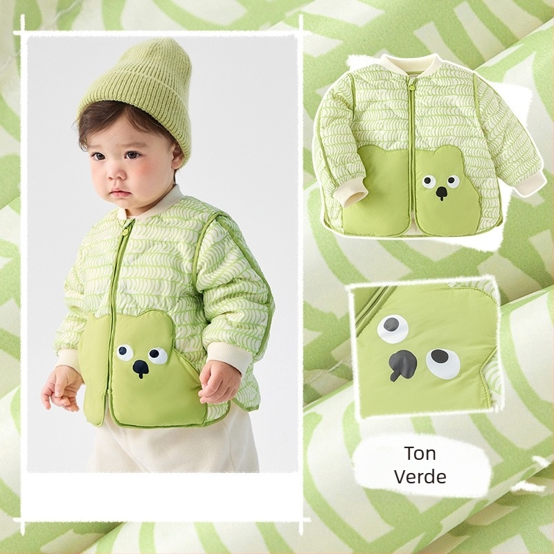 Jachetă cu puf la reducere pentru băieți și fete toamna și iarna 2024 Jachetă ușoară nouă pentru copii, pentru ieșiri în oraș, cu puf de rață alb, iarna