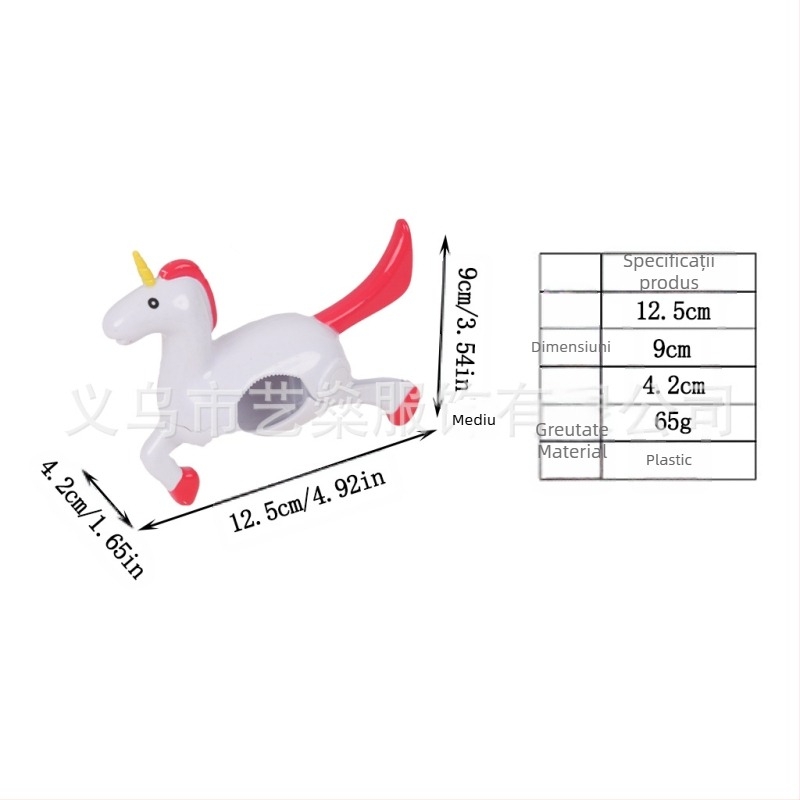 Clip rezistent la vânt pentru prosop de plajă cu animale drăguțe, clip pentru șezlong, prosop de plajă, clip pentru uscare parbriz, clip din plastic pentru uscare haine