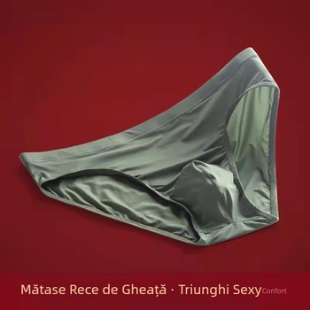 Chiloți bărbați, lenjerie intimă, model T, respirabil, prietenos cu pielea, cu uscare rapidă, senzație de gheață, talie joasă, sexy, de vară, ultra-subțiri, transparente, cu bordură transversală