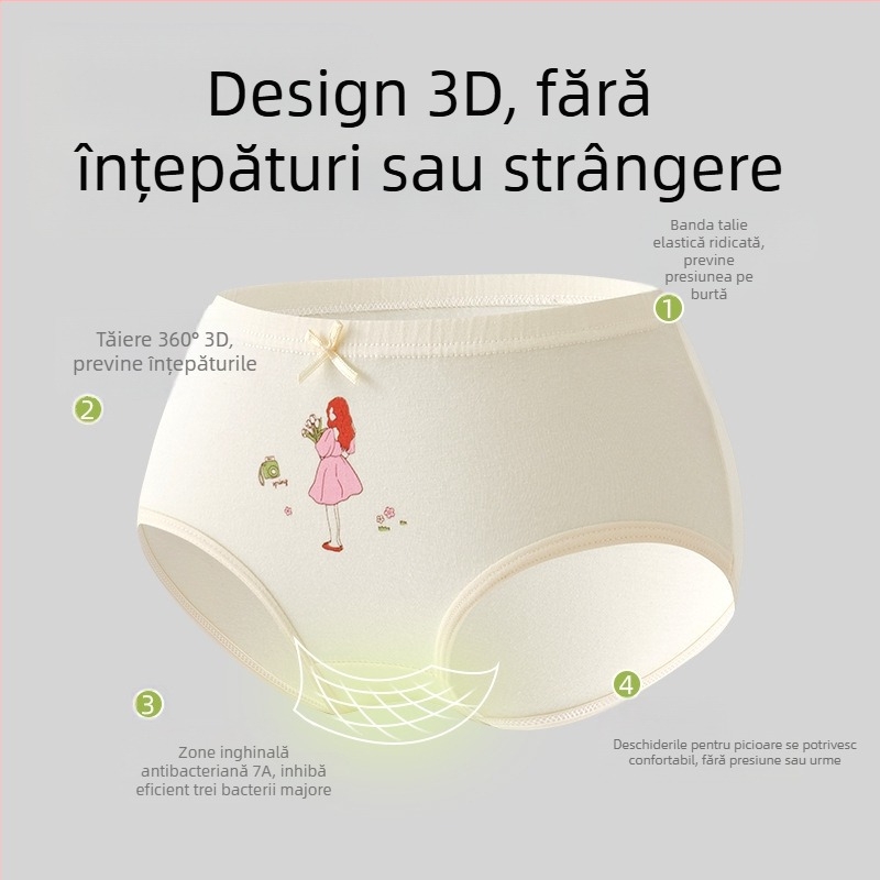 Lenjerie intimă pentru copii, triunghi, bumbac, clasa A, bumbac, 6-12 ani, pantaloni scurți pentru fetițe, nu se taie fundul, en-gros