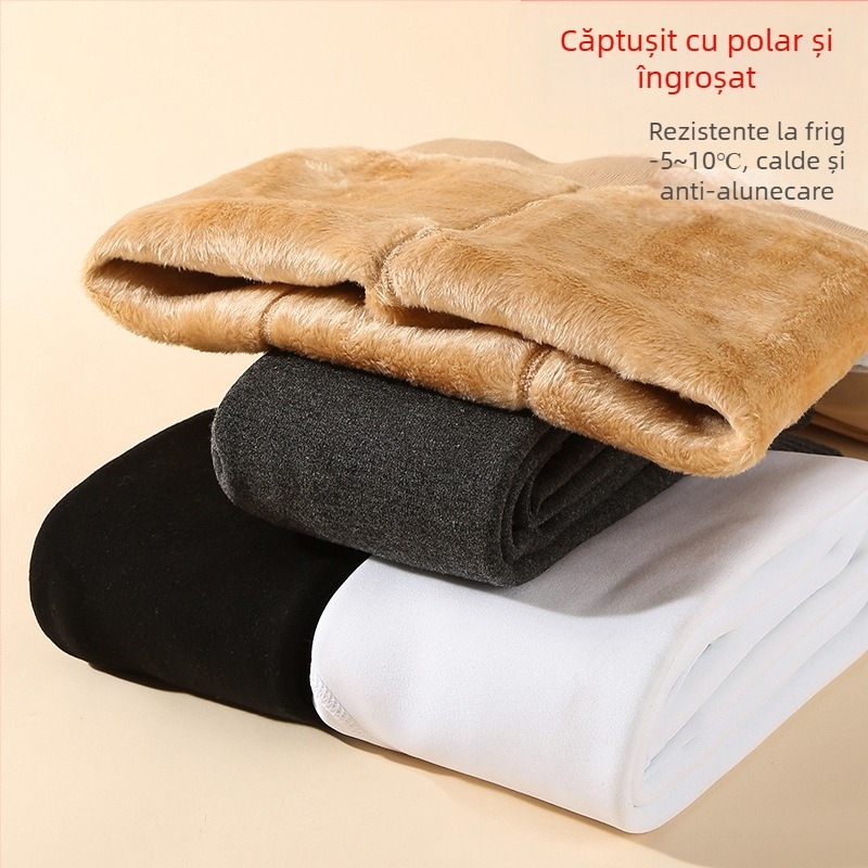 Colanți de dans pentru fete, pentru primăvară, toamnă și iarnă, căptușiți cu fleece și îngroșați, colanți albi specifici baletului, dresuri subțiri din fleece pentru copii