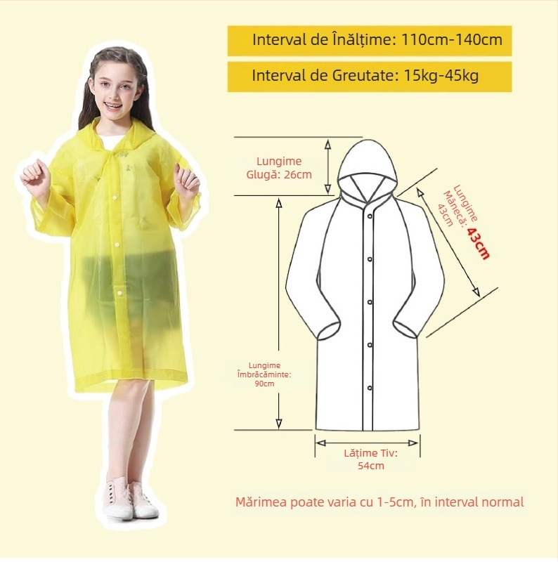 En-gros, îngroșată, de unică folosință, pentru copii, impermeabilă Eva, îngroșată, conexă, pentru școală, în aer liber, pentru călătorii, pitorești, producător en-gros
