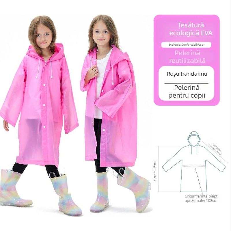 En-gros, îngroșată, de unică folosință, pentru copii, impermeabilă Eva, îngroșată, conexă, pentru școală, în aer liber, pentru călătorii, pitorești, producător en-gros