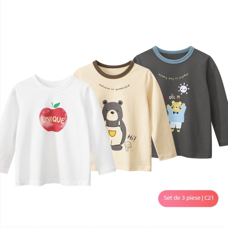Îmbrăcăminte pentru copii de la marca 27home, toamnă, tricou coreean cu mânecă lungă, en-gros, pentru fete, haine pentru bebeluși, o consignație