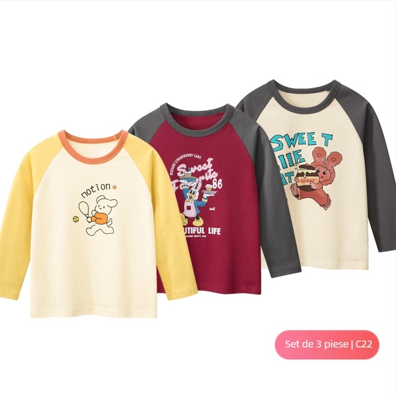 Îmbrăcăminte pentru copii de la marca 27home, toamnă, tricou coreean cu mânecă lungă, en-gros, pentru fete, haine pentru bebeluși, o consignație