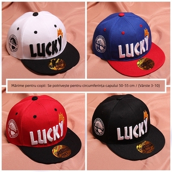 Șapcă de baseball pentru băieți, șapcă de stradă la modă, dans, bărbați, comoară, hip hop, șapcă plată pentru copii, șapcă de primăvară și toamnă pentru copii