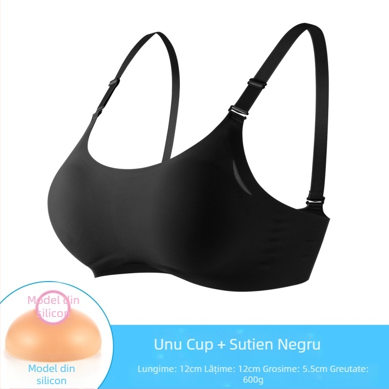 Sutien protetic special pentru ancoră de implant mamar, sâni falși realiști pentru femei, artefact pentru bust super mare, jumătate de bilă din silicon pentru cosplay