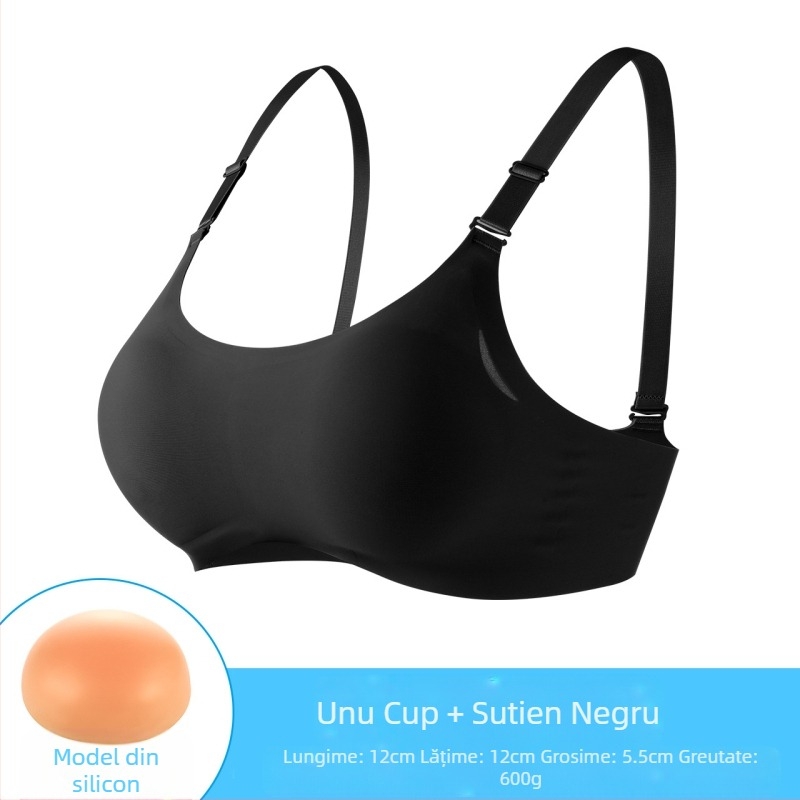Sutien protetic special pentru ancoră de implant mamar, sâni falși realiști pentru femei, artefact pentru bust super mare, jumătate de bilă din silicon pentru cosplay