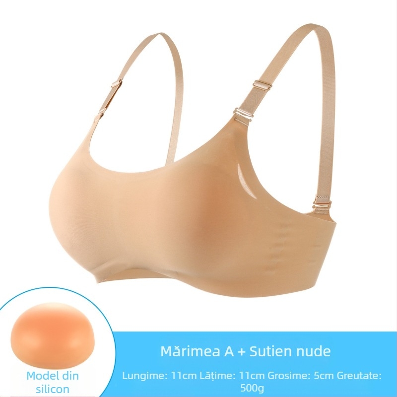 Sutien protetic special pentru ancoră de implant mamar, sâni falși realiști pentru femei, artefact pentru bust super mare, jumătate de bilă din silicon pentru cosplay