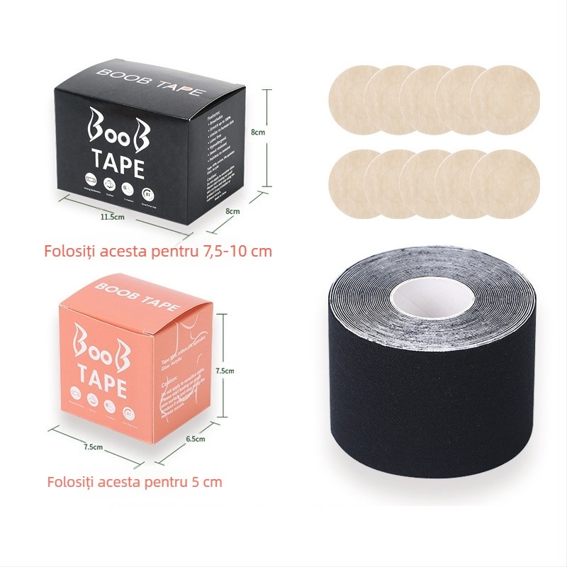 Bandaj invizibil multifuncțional pentru ridicarea sânilor, bandaj elastic pentru piept, metodă de purtare, Amazon