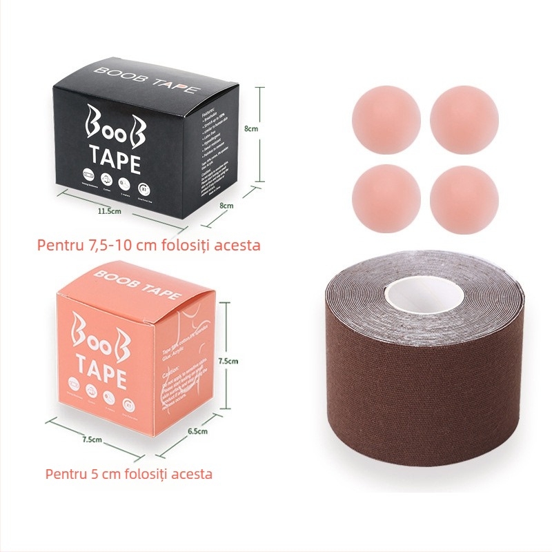 Bandaj invizibil multifuncțional pentru ridicarea sânilor, bandaj elastic pentru piept, metodă de purtare, Amazon