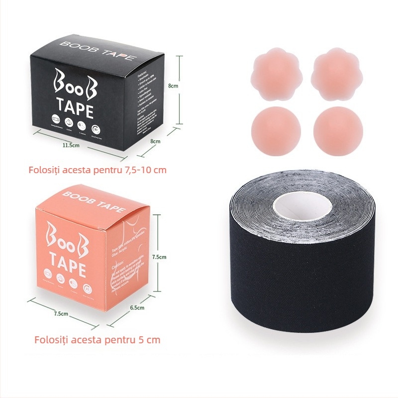 Bandaj invizibil multifuncțional pentru ridicarea sânilor, bandaj elastic pentru piept, metodă de purtare, Amazon