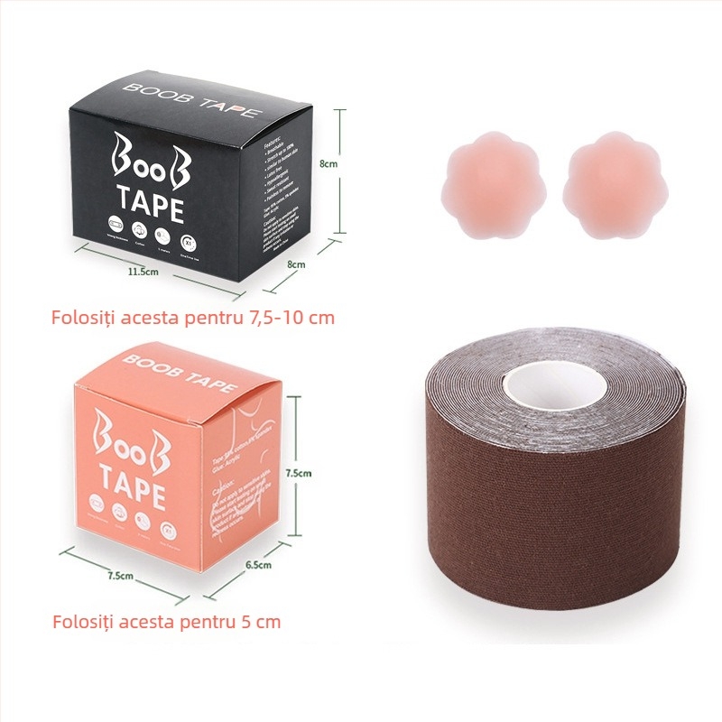 Bandaj invizibil multifuncțional pentru ridicarea sânilor, bandaj elastic pentru piept, metodă de purtare, Amazon