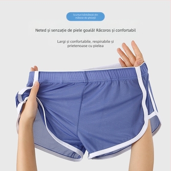 Zhongshan Lenjerie intimă pentru bărbați Aro Pantaloni de vară din mătase de gheață Ultra-subțire Plasă Sport Lenjerie intimă pentru bărbați Pantaloni scurți de casă lejeri pentru bărbați