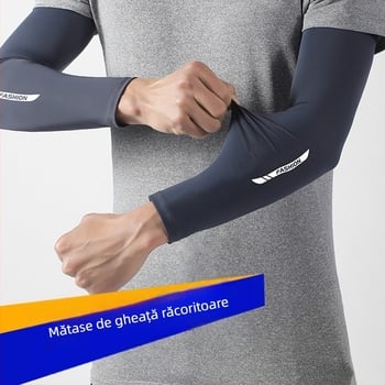 Manșon de protecție solară pentru pescuit de vară, pentru bărbați, pentru sporturi în aer liber, protecție UV, respirabil, cu uscare rapidă, protecție solară, manșon de gheață, en-gros