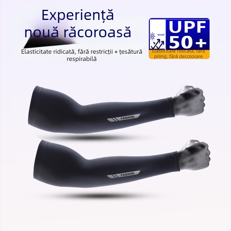 Manșon de protecție solară pentru pescuit de vară, pentru bărbați, pentru sporturi în aer liber, protecție UV, respirabil, cu uscare rapidă, protecție solară, manșon de gheață, en-gros