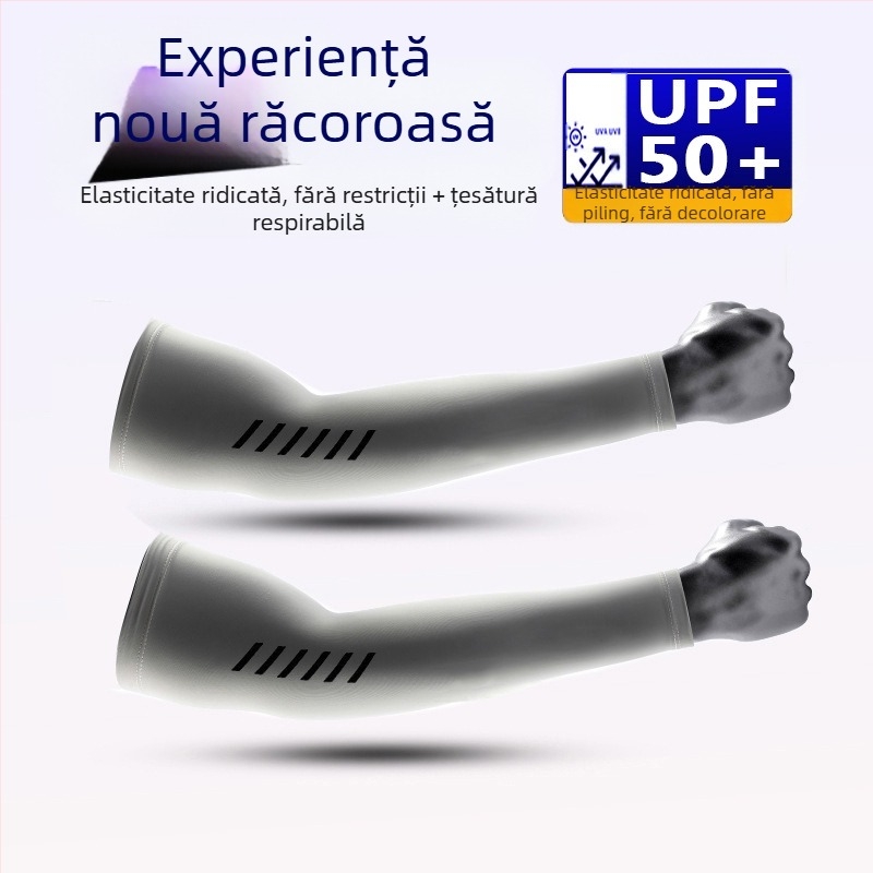 Manșon de protecție solară pentru pescuit de vară, pentru bărbați, pentru sporturi în aer liber, protecție UV, respirabil, cu uscare rapidă, protecție solară, manșon de gheață, en-gros