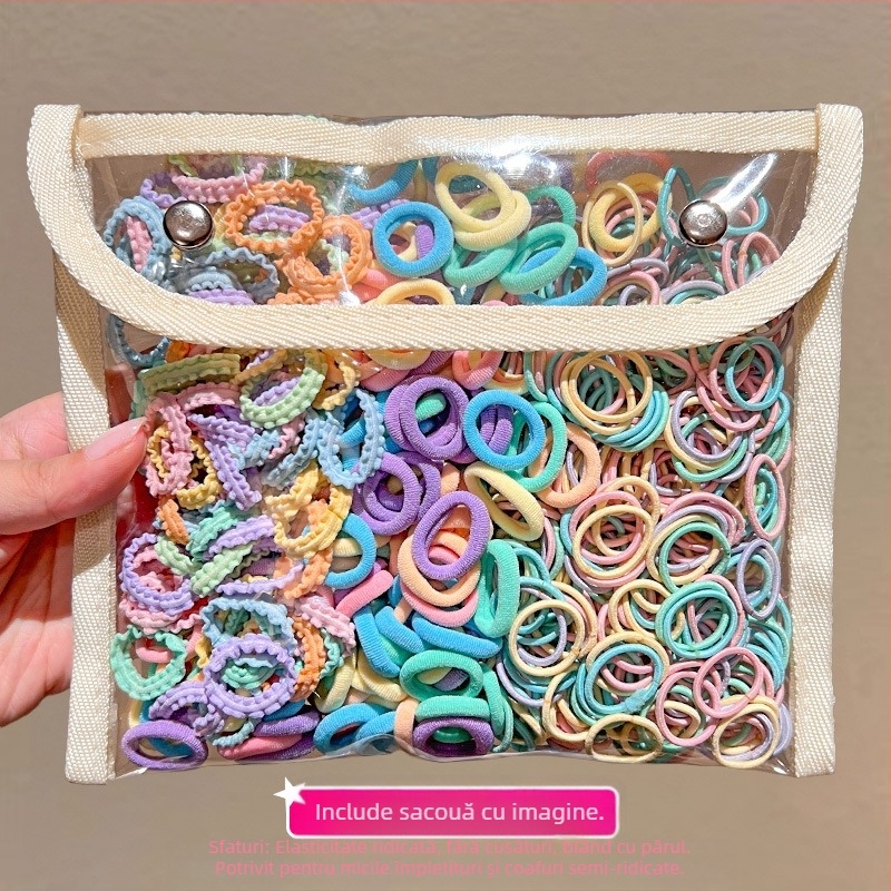 Bandă de cauciuc pentru copii, coardă pentru cap de dimensiuni mici, cravată pentru bebeluși, bandă de cauciuc mică, bandă de păr pentru fete, coarda pentru degetul mare, accesorii pentru pălării