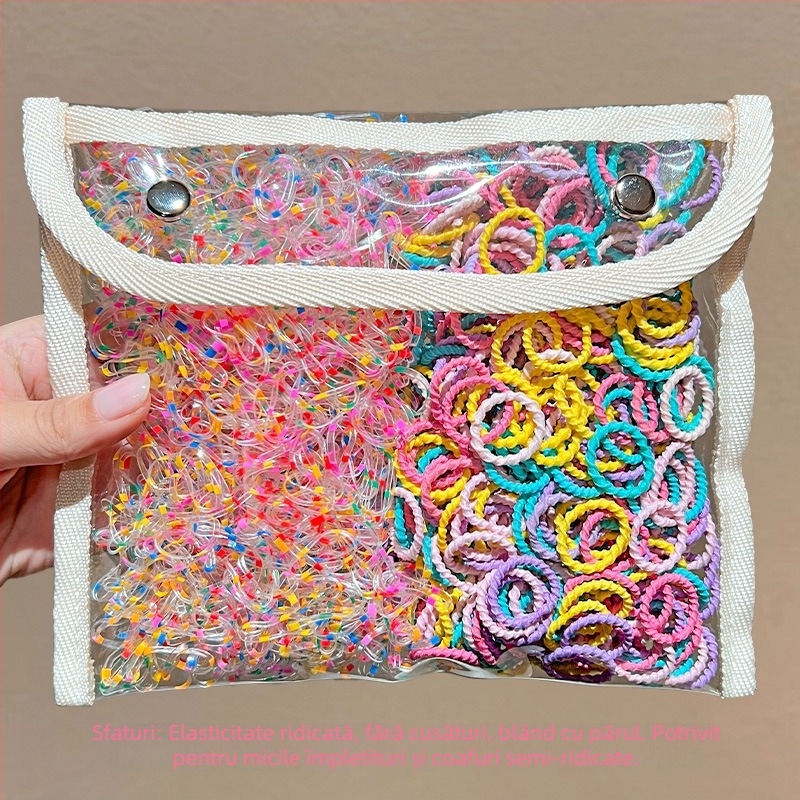 Bandă de cauciuc pentru copii, coardă pentru cap de dimensiuni mici, cravată pentru bebeluși, bandă de cauciuc mică, bandă de păr pentru fete, coarda pentru degetul mare, accesorii pentru pălării