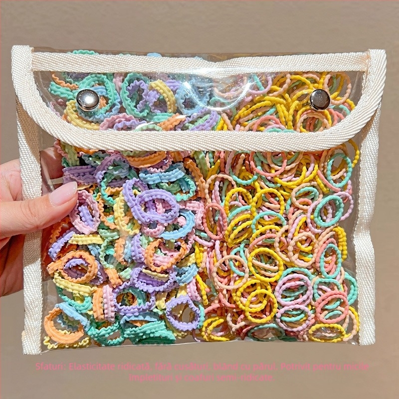 Bandă de cauciuc pentru copii, coardă pentru cap de dimensiuni mici, cravată pentru bebeluși, bandă de cauciuc mică, bandă de păr pentru fete, coarda pentru degetul mare, accesorii pentru pălării