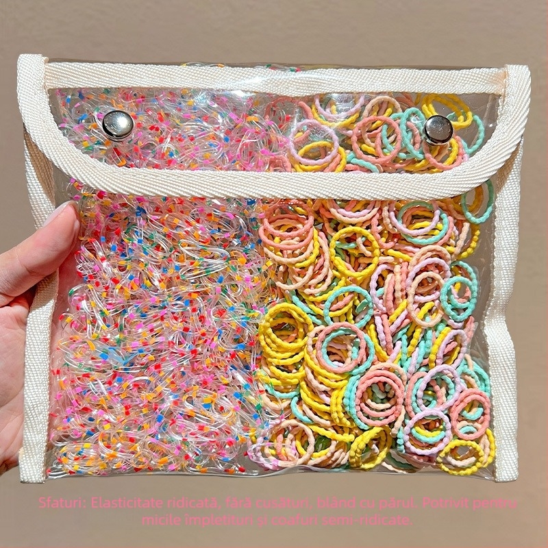 Bandă de cauciuc pentru copii, coardă pentru cap de dimensiuni mici, cravată pentru bebeluși, bandă de cauciuc mică, bandă de păr pentru fete, coarda pentru degetul mare, accesorii pentru pălării