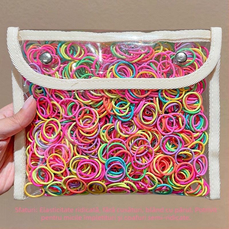 Bandă de cauciuc pentru copii, coardă pentru cap de dimensiuni mici, cravată pentru bebeluși, bandă de cauciuc mică, bandă de păr pentru fete, coarda pentru degetul mare, accesorii pentru pălării